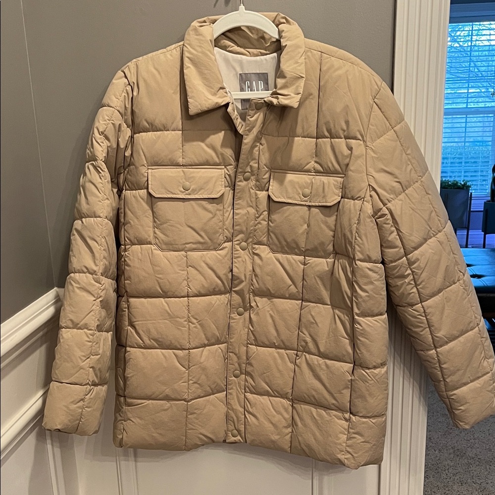 GAP Beige Quilted Jacket